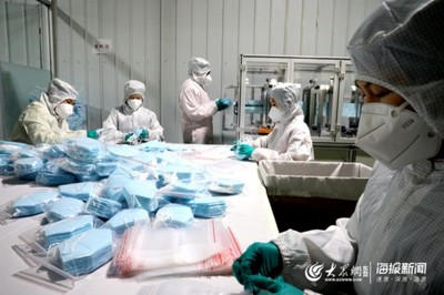 這就是山東|東營紅星勞保企業(yè)緊急復工，4萬只口罩免費送往一線